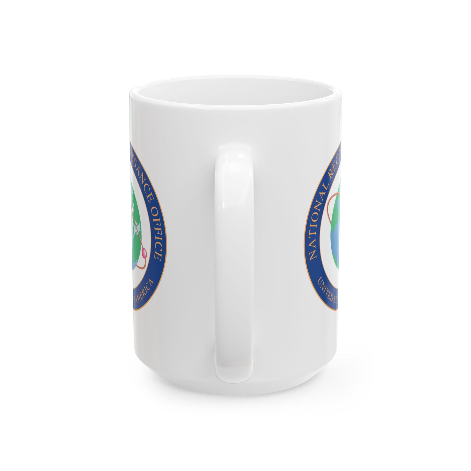 United States National Reconnaissance Office Coffee Mug - Double Sided White Ceramic 15oz by TheGlassyLass.com