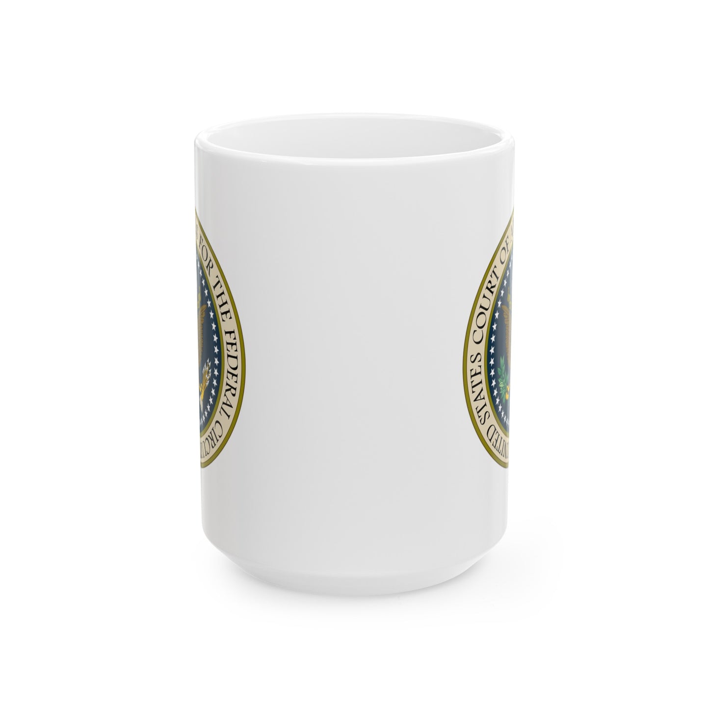 US Court of Appeals Coffee Mug - Double Sided White Ceramic 15oz by TheGlassyLass.com