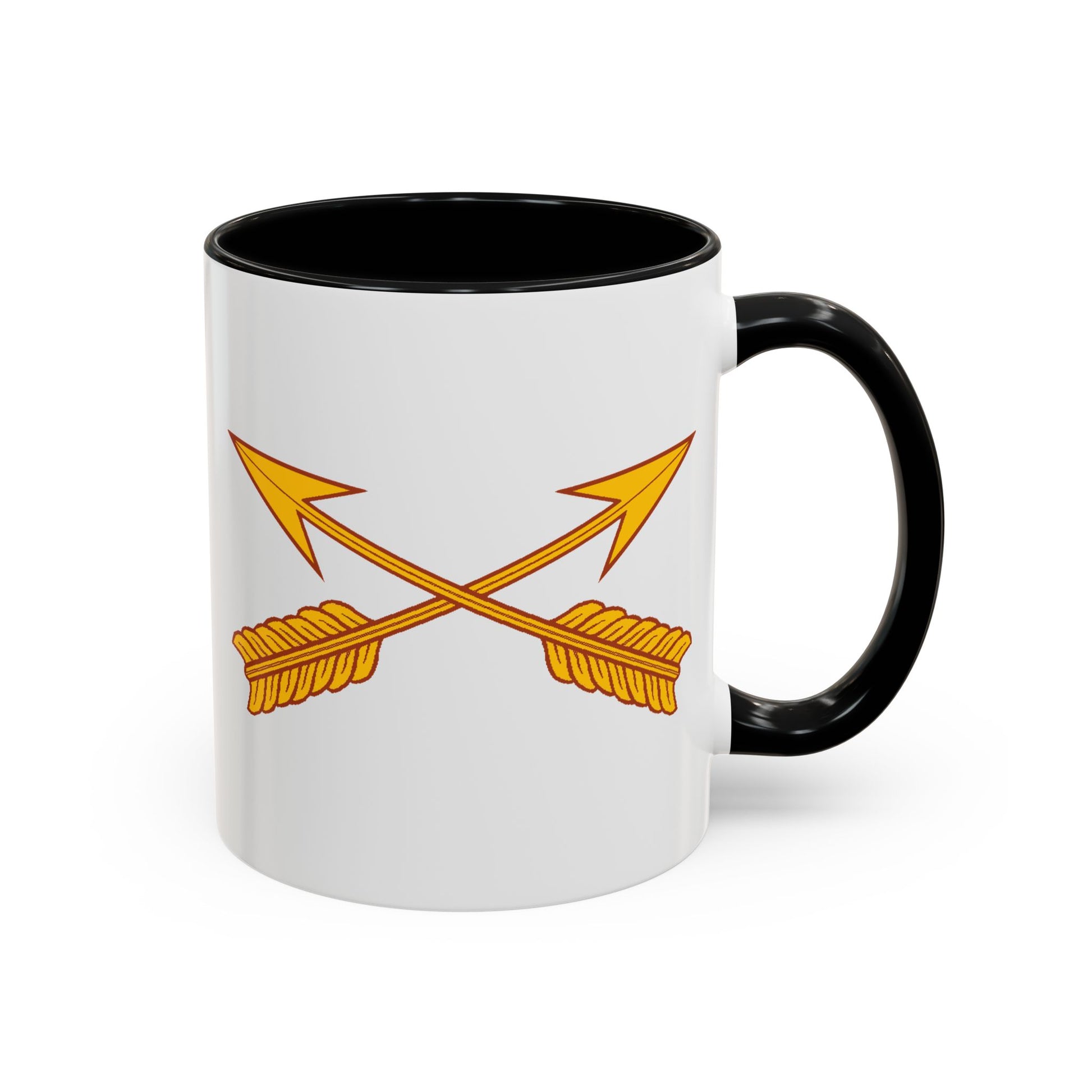 US Army Special Forces Coffee Mug - Double Sided Black Accent White Ceramic 11oz by TheGlassyLass.com