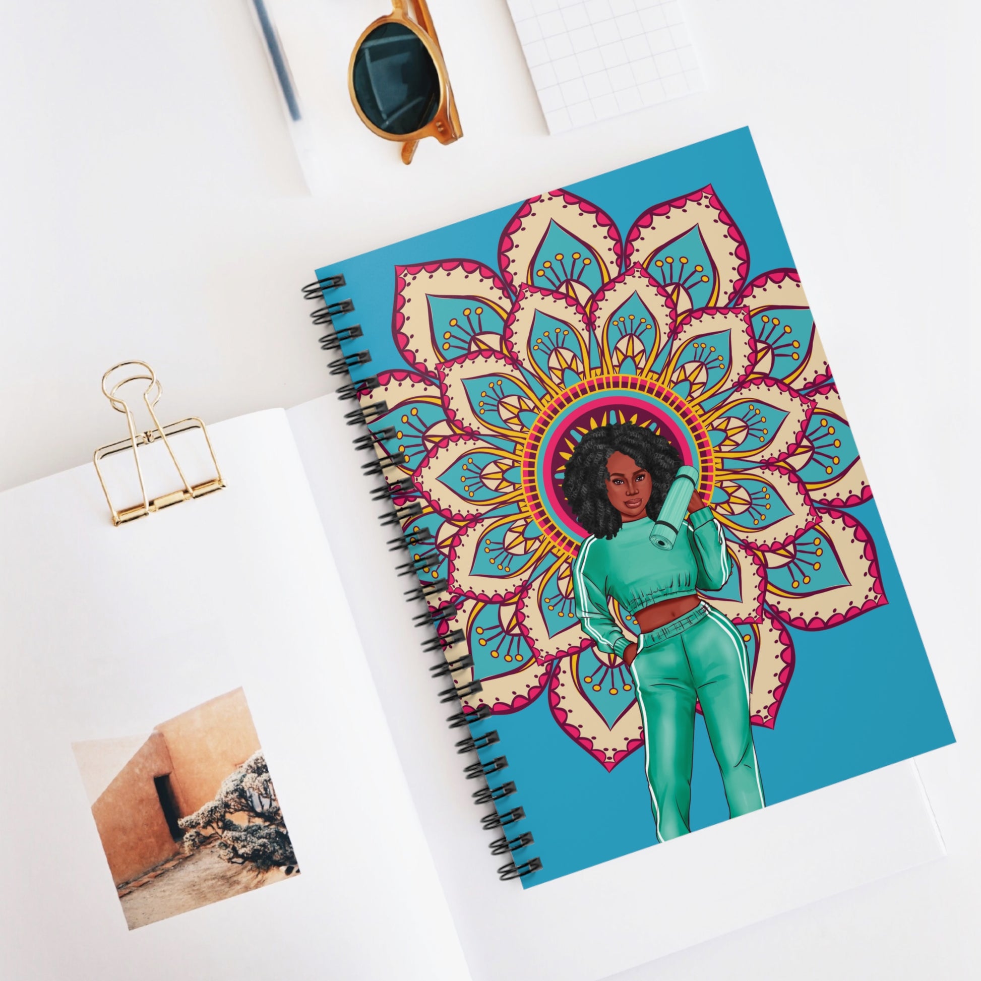 Girl Power: Spiral Notebook - Log Books - Journals - Diaries - and More Custom Printed by TheGlassyLass