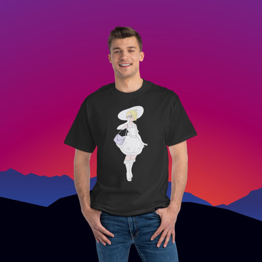 Sundress Dreams T-Shirt: (Hanes Beefy-T 100% Preshrunk Cotton) Custom Printed by TheGlassyLass.com