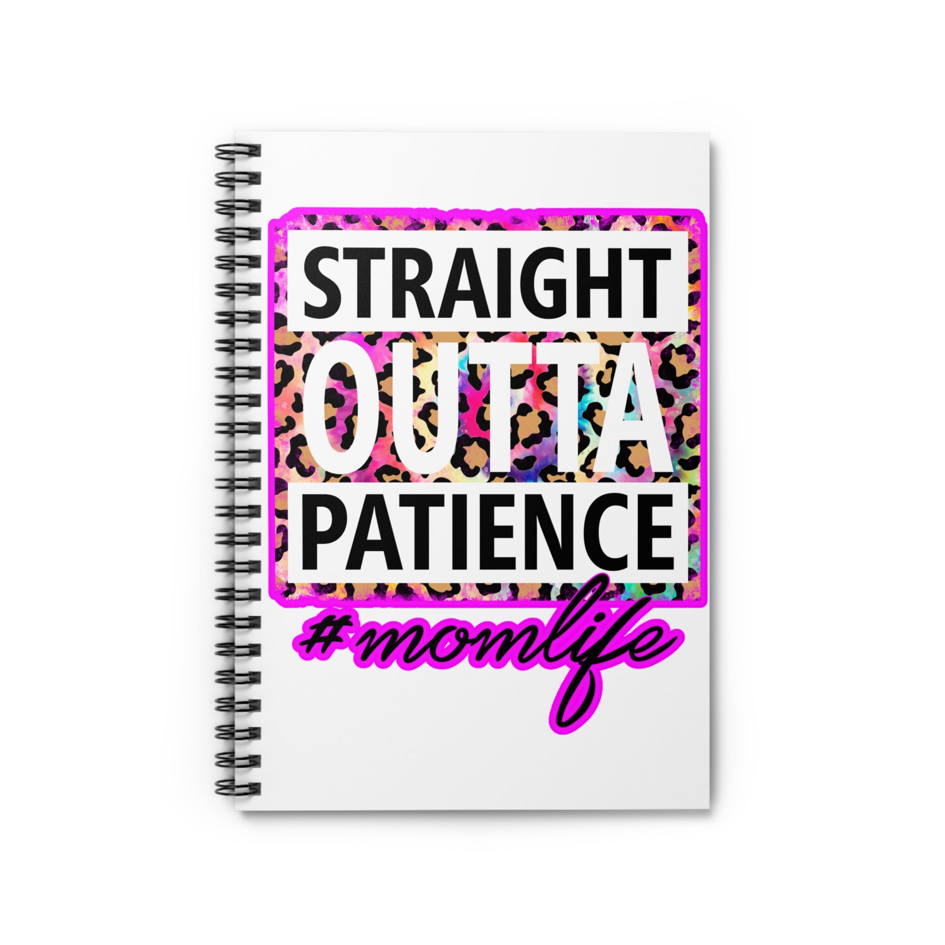 Mom Life: Spiral Notebook - Log Books - Journals - Diaries - and More Custom Printed by TheGlassyLass.com