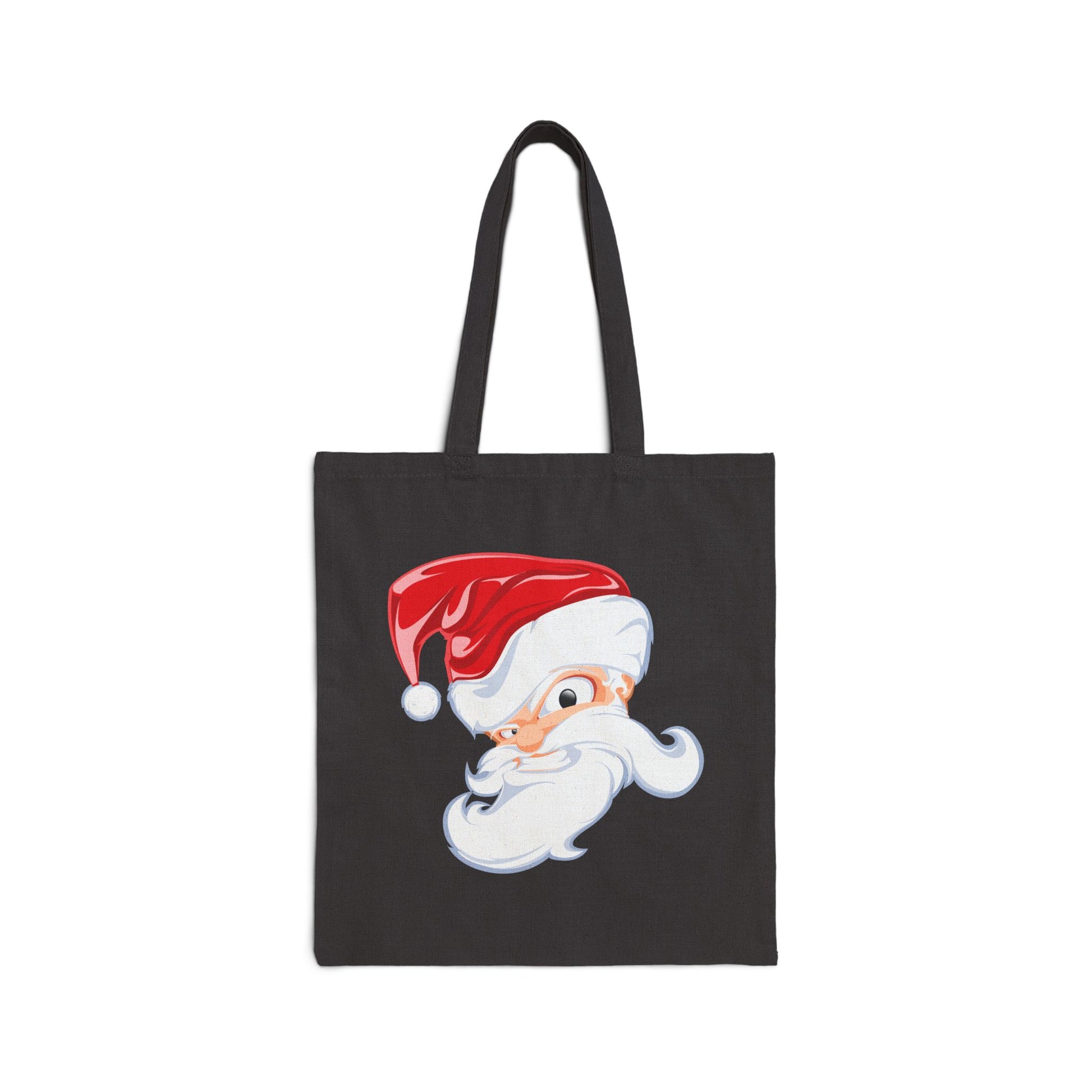 Angry Santa Tote Bag - Heavyweight 100% Cotton Canvas by TheGlassyLass.com