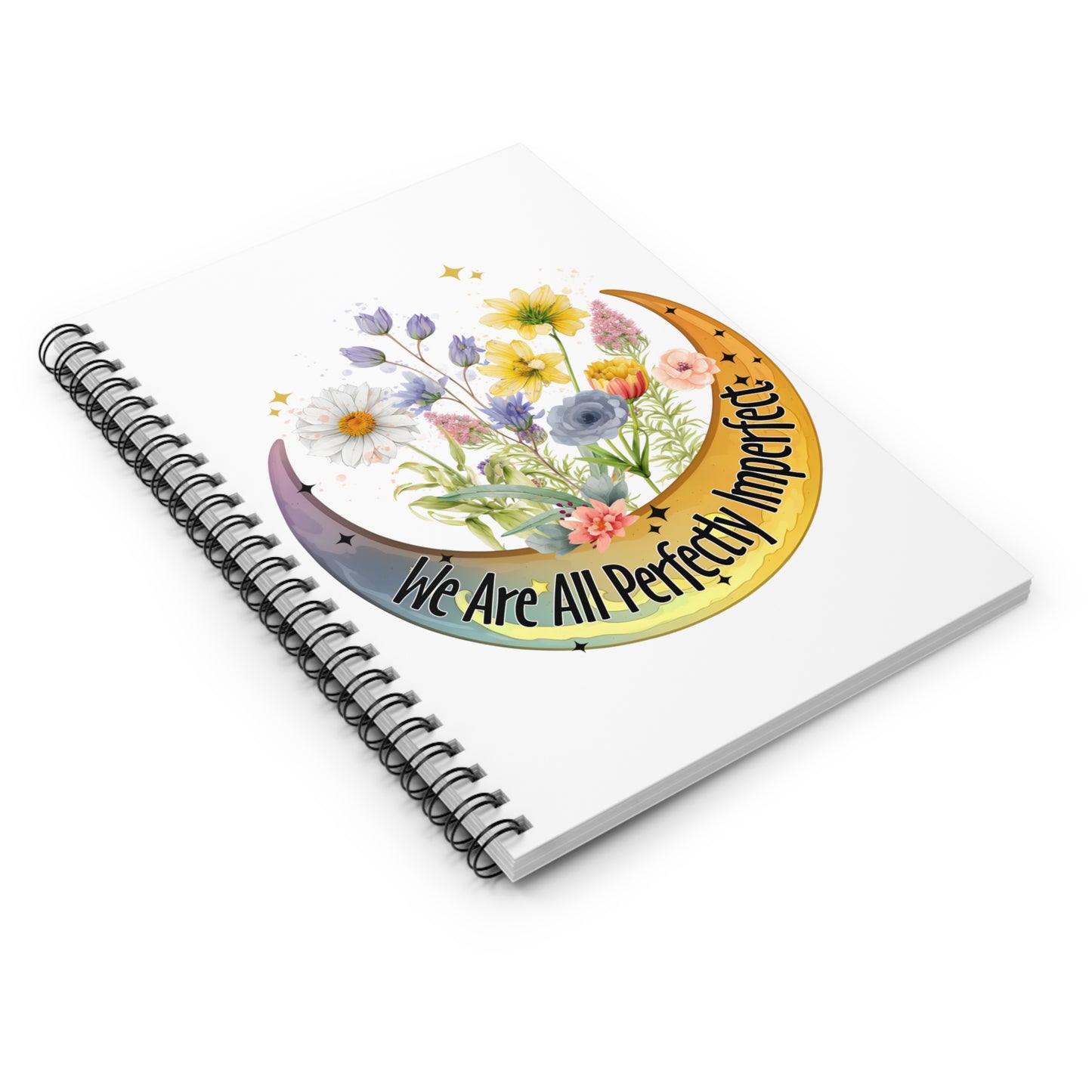 Perfectly Imperfect: Spiral Notebook - Log Books - Journals - Diaries - and More Custom Printed by TheGlassyLass.com