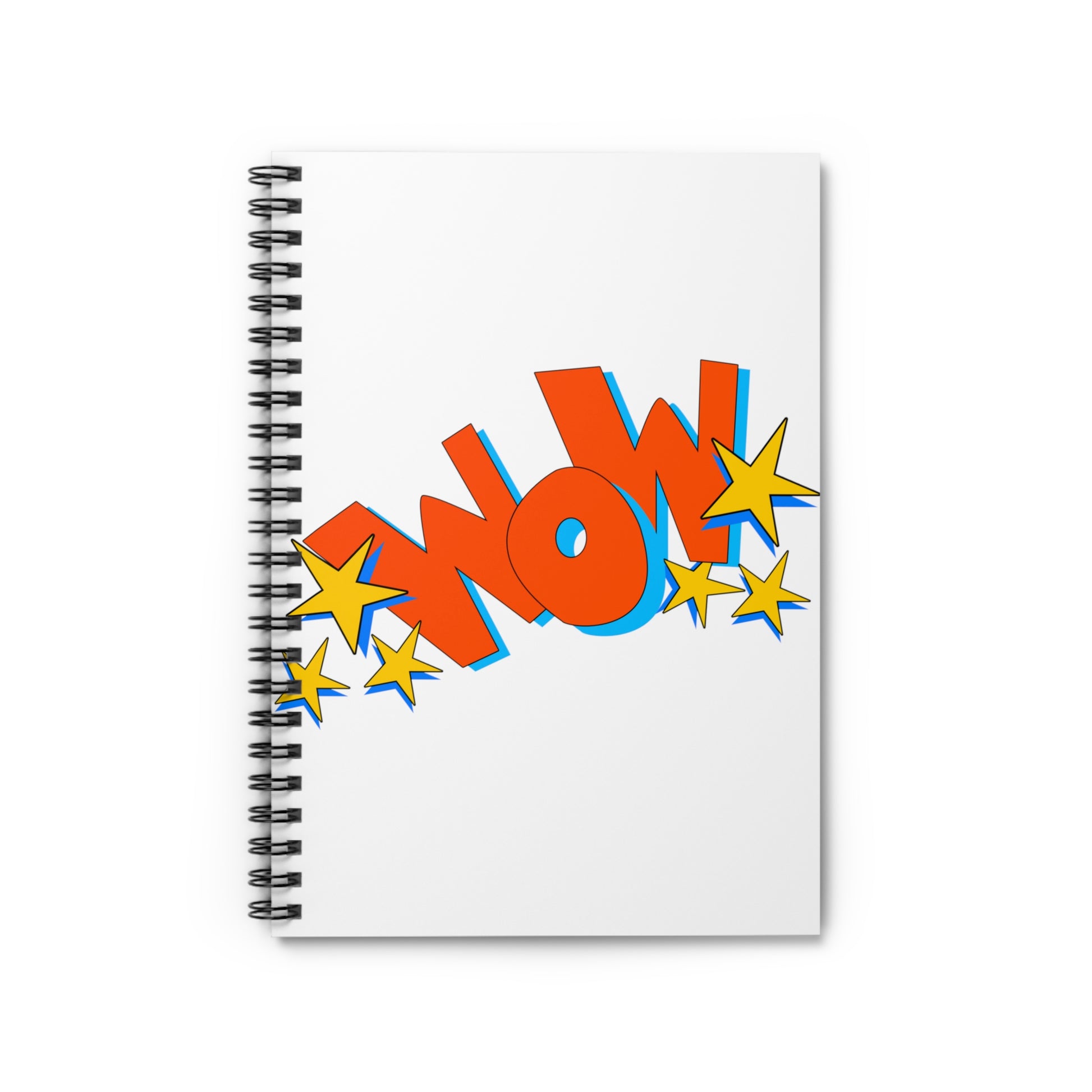 Superhero WOW: Spiral Notebook - Log Books - Journals - Diaries - and More Custom Printed by TheGlassyLass.com
