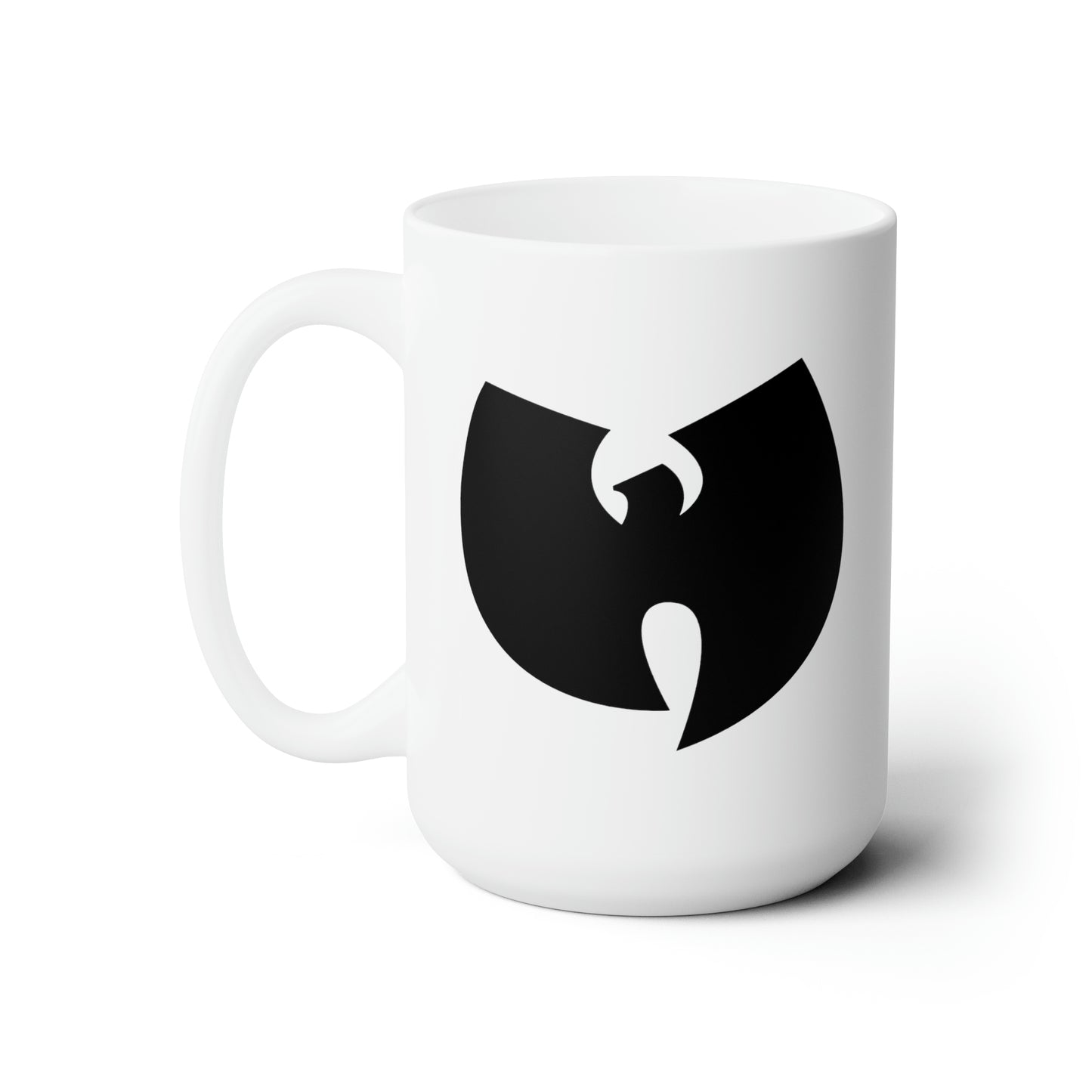 Wu-Tang Black Coffee Mug - Double Sided White Ceramic 15oz by TheGlassyLass.com