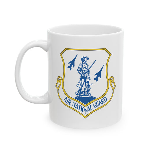 US Air Force Air National Guard - Double Sided White Ceramic Coffee Mug 11oz by TheGlassyLass.com