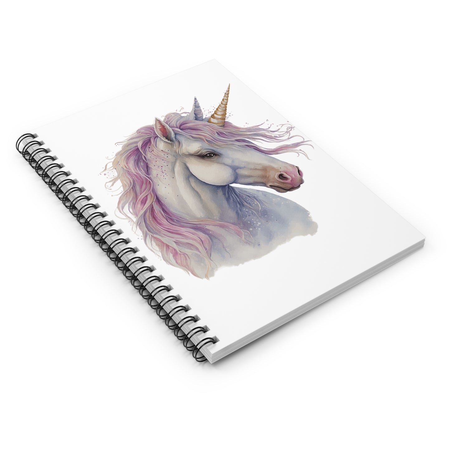 Mythical Unicorn: Spiral Notebook - Log Books - Journals - Diaries - and More Custom Printed by TheGlassyLass.com