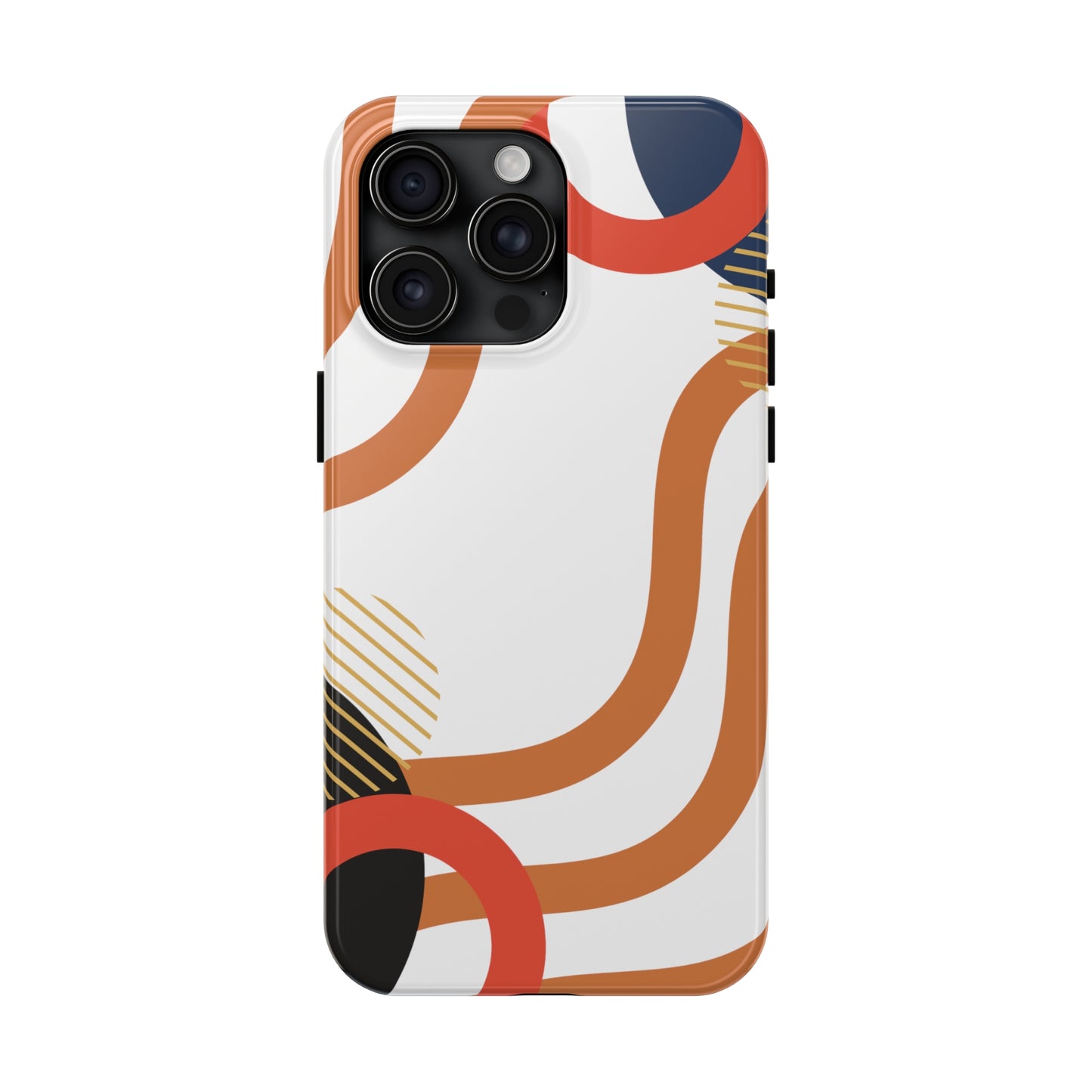 Abstract Swirls Custom Printed iPhone case by TheGlassyLass.com