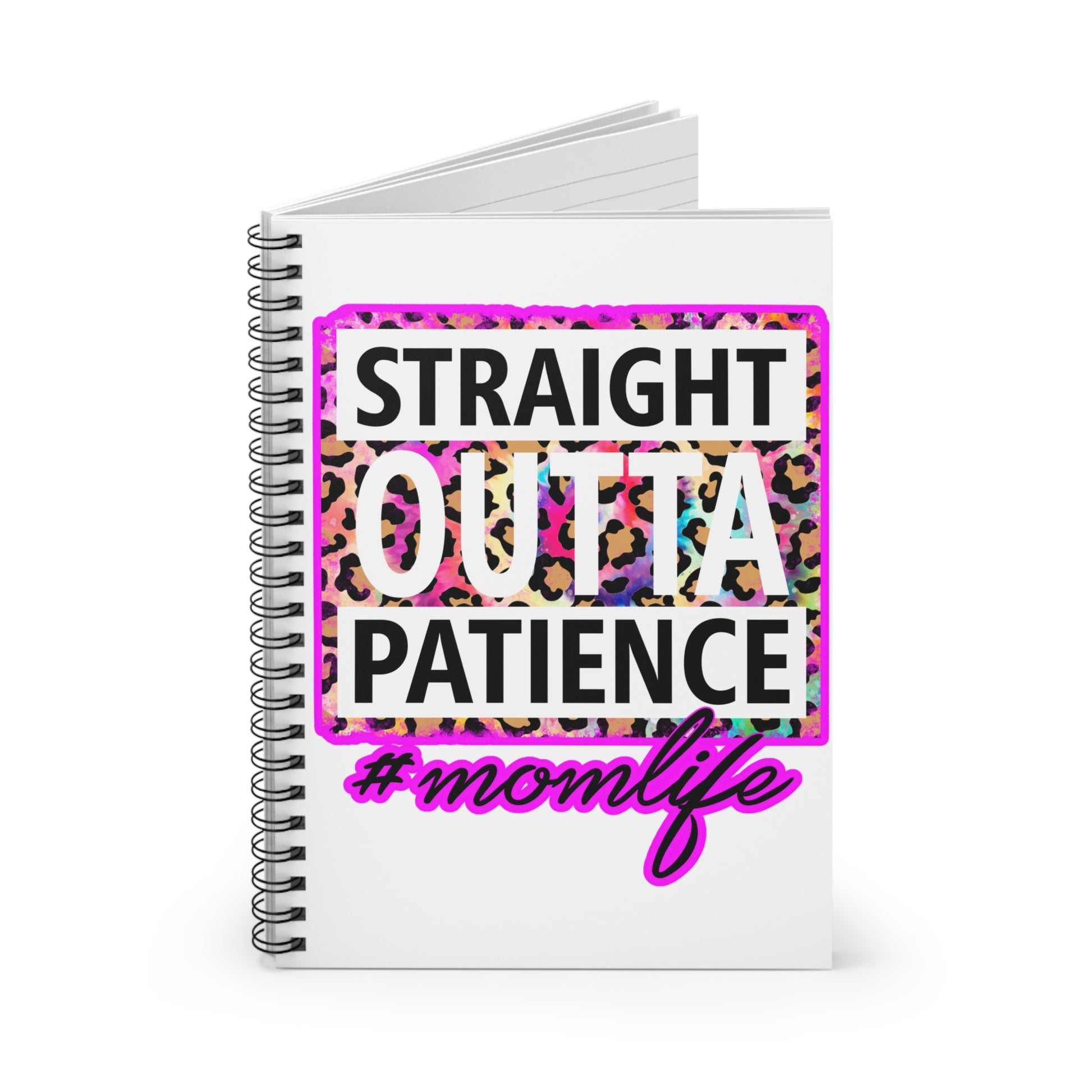 Mom Life: Spiral Notebook - Log Books - Journals - Diaries - and More Custom Printed by TheGlassyLass.com