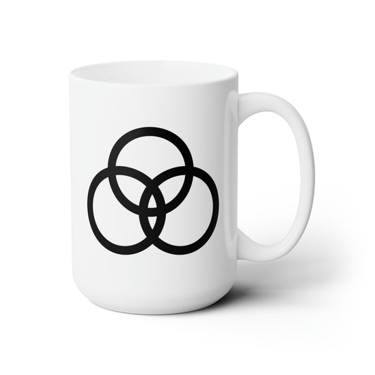 John Bonham Led Zeppelin IV Coffee Mug - Double Sided White Ceramic 15oz by TheGlassyLass.com