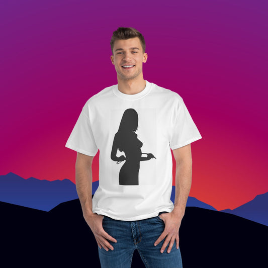 Mistress T-Shirt: (Hanes Beefy-T 100% Preshrunk Cotton Custom Printed by TheGlassyLass.com