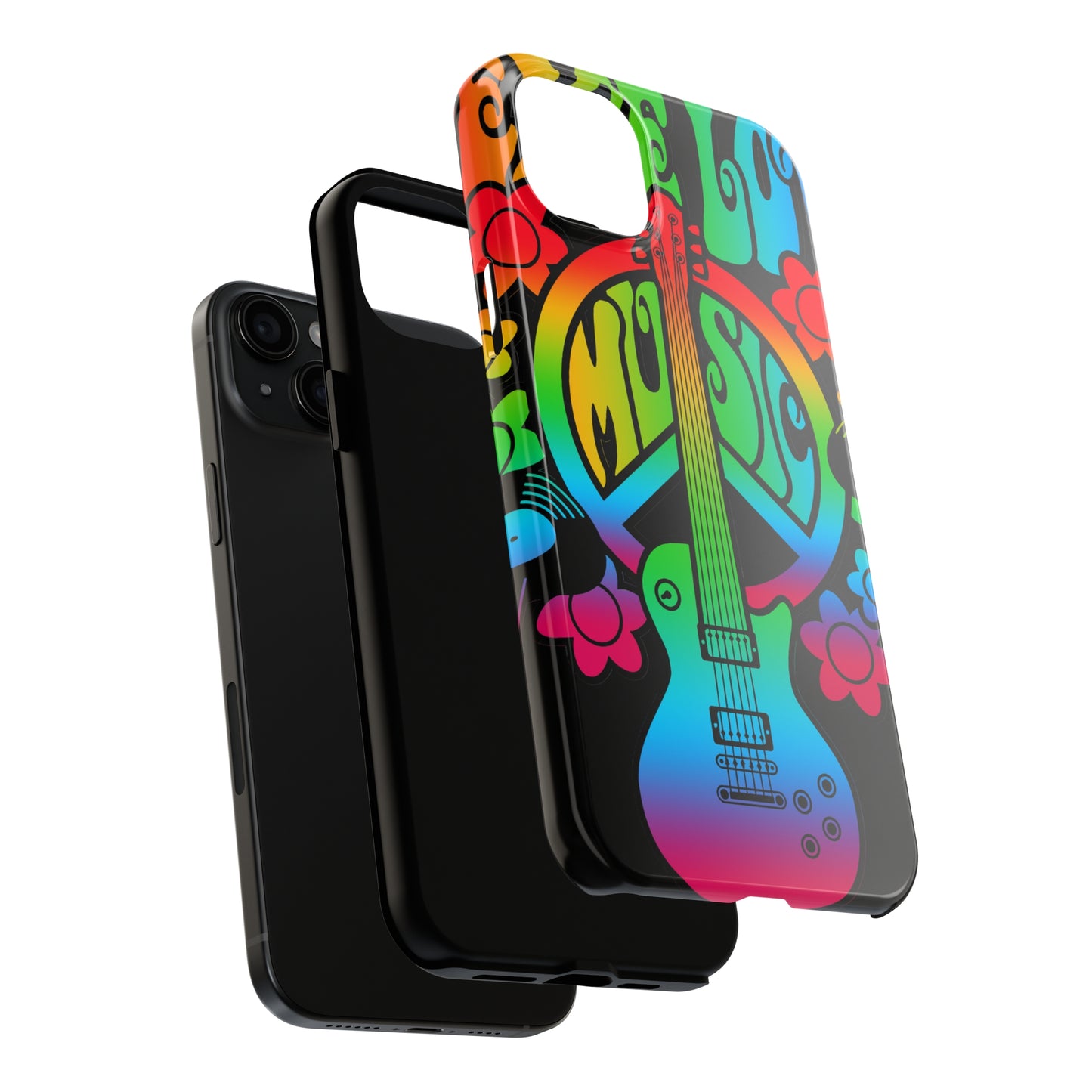 Peace Love and Music: iPhone Tough Case Design - Wireless Charging - Superior Protection - Original Designs by TheGlassyLass.com