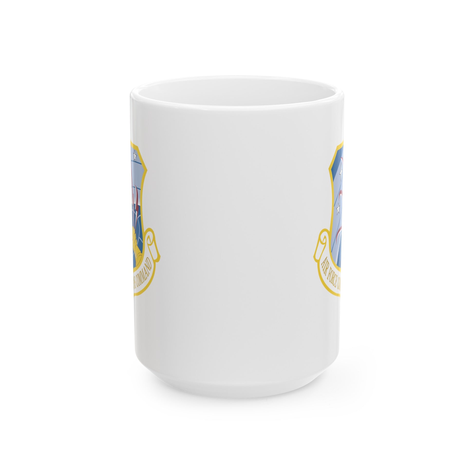 Air Force Communications Command - Double Sided White Ceramic Coffee Mug 15oz by TheGlassyLass.com