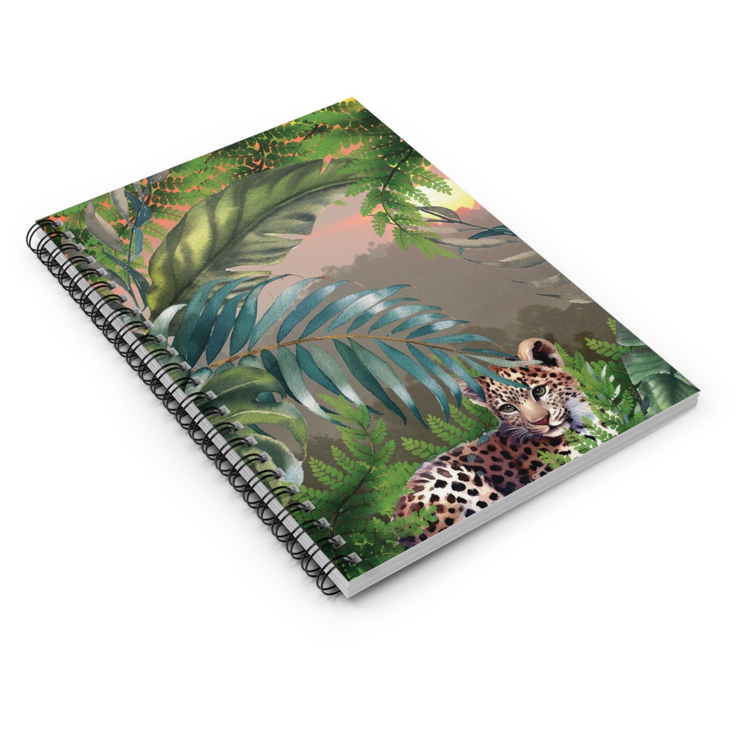 Jungle Tiger Cub: Spiral Notebook - Log Books - Journals - Diaries - and More Custom Printed by TheGlassyLass