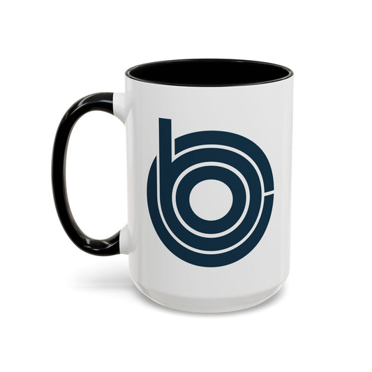 Congressional Budget Office Coffee Mug - Double Sided Black Accent White Ceramic 15oz by TheGlassyLass