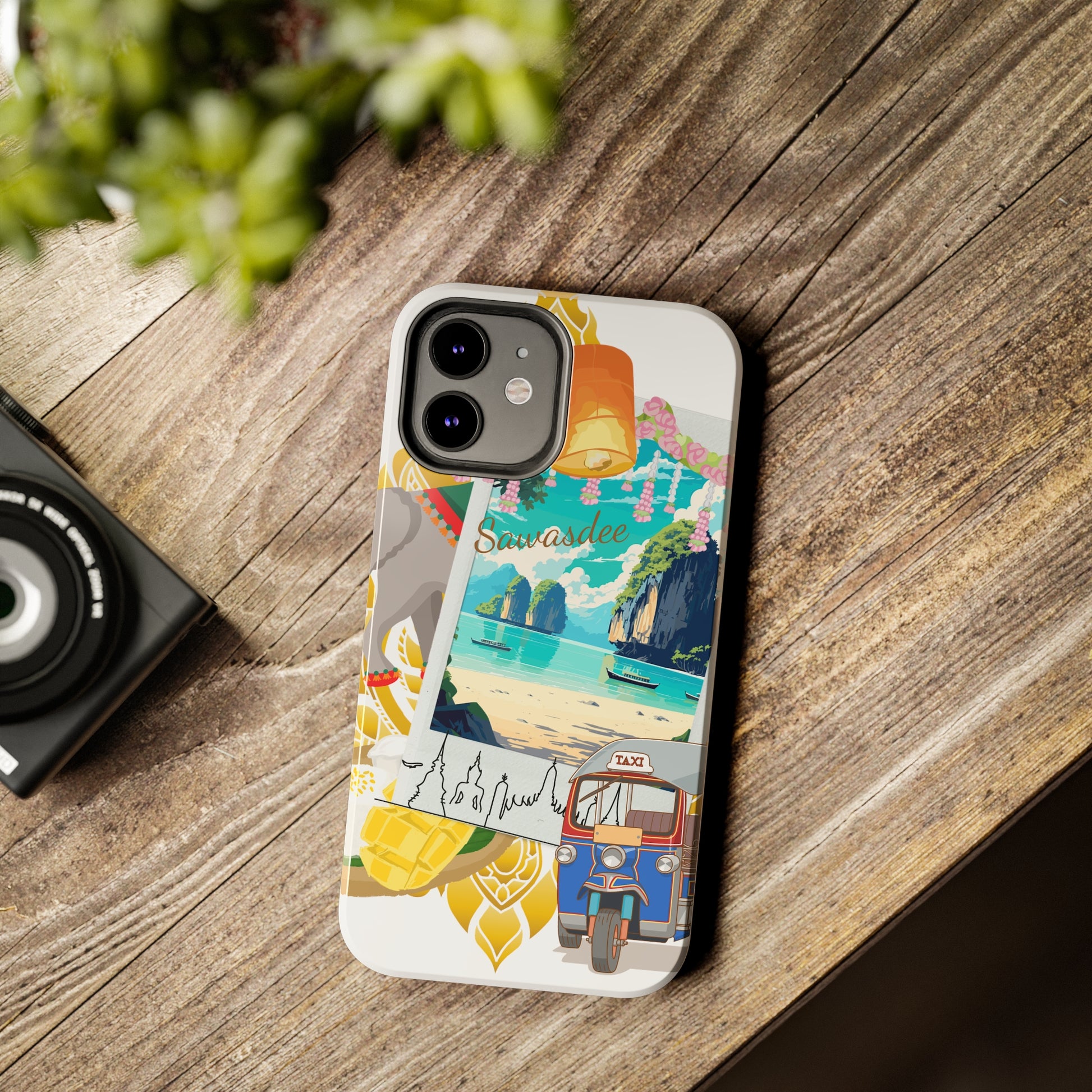 Sawasdee Phuket: iPhone - Tough iPhone Case Design - Wireless Charging - Superior Protection - Original Designs by TheGlassyLass.com