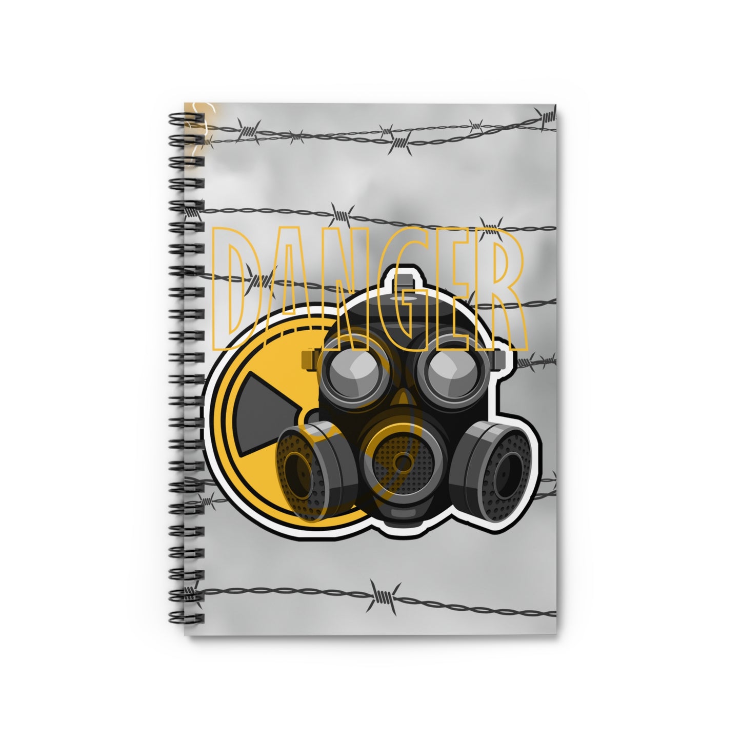 Danger: Spiral Notebook - Log Books - Journals - Diaries - and More Custom Printed by TheGlassyLass.com