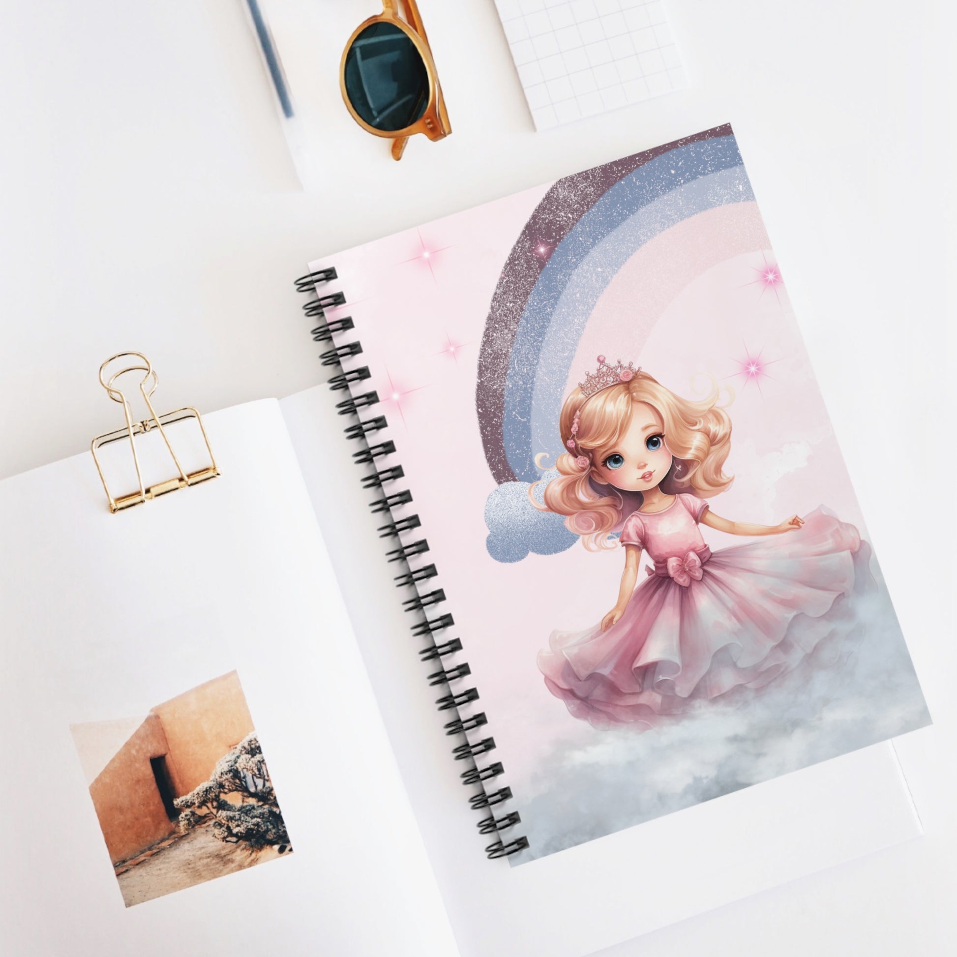 Silver Lining: Spiral Notebook - Log Books - Journals - Diaries - and More Custom Printed by TheGlassyLass