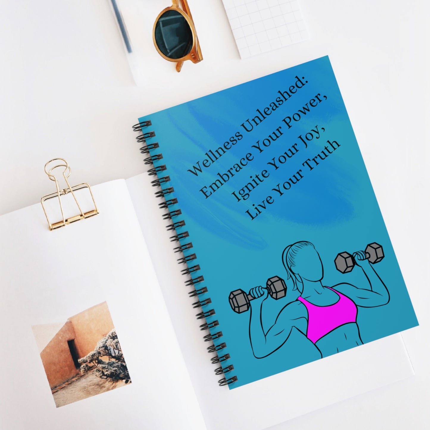 Embrace Your Power: Spiral Notebook - Log Books - Journals - Diaries - and More Custom Printed by TheGlassyLass