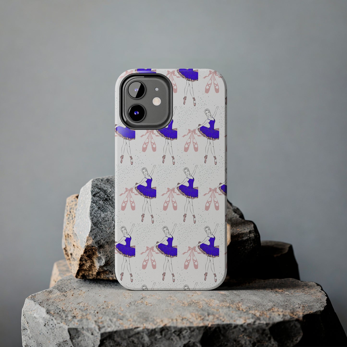 Prima Ballerina Ballet Shoes Custom Printed iPhone case by TheGlassyLass.comBallet Shoes: iPhone Case - Tough Case Design - Wireless Charging - Superior Protection - Original Graphic Designs by TheGlassyLass.com