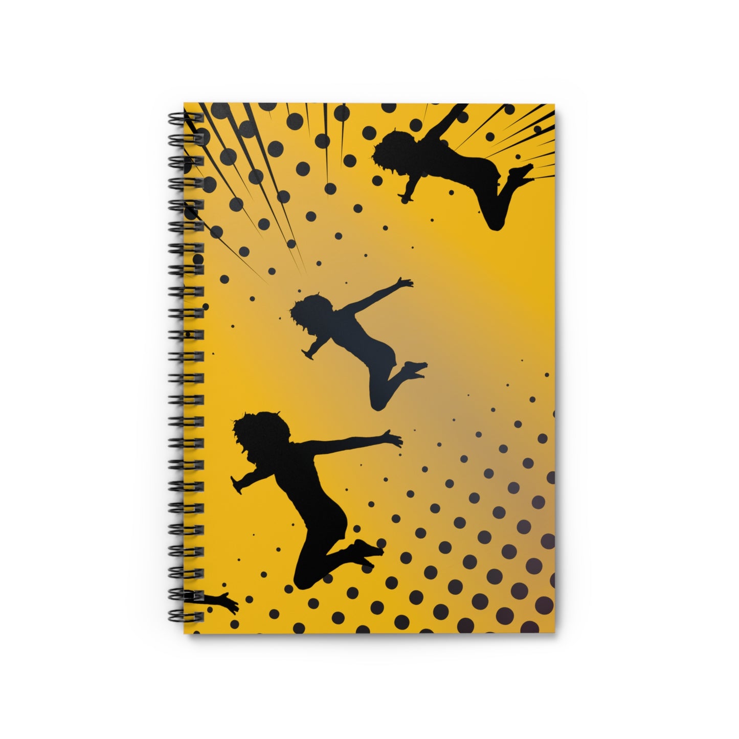 Might as Well Jump: Spiral Notebook - Log Books - Journals - Diaries - and More Custom Printed by TheGlassyLass