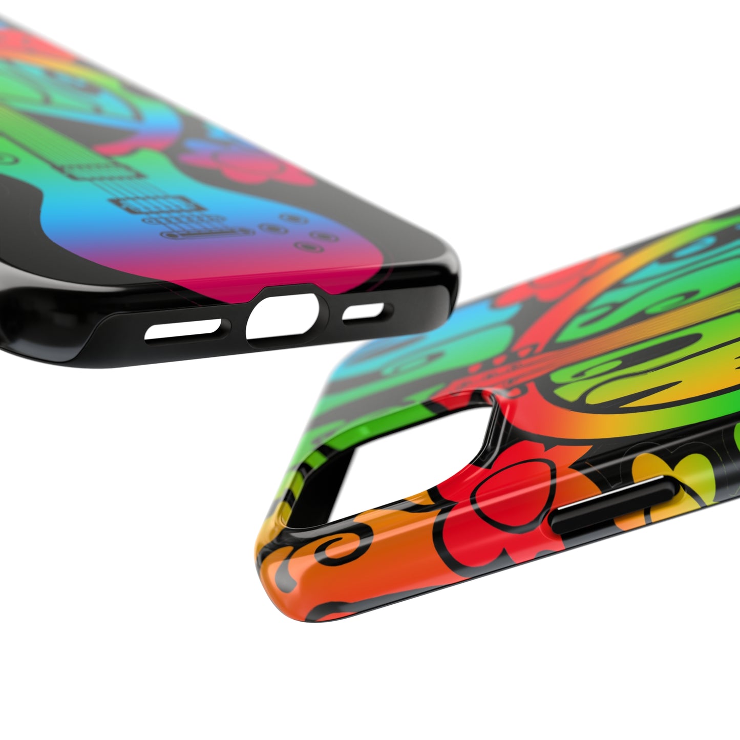 Peace Love and Music: iPhone Tough Case Design - Wireless Charging - Superior Protection - Original Designs by TheGlassyLass.com