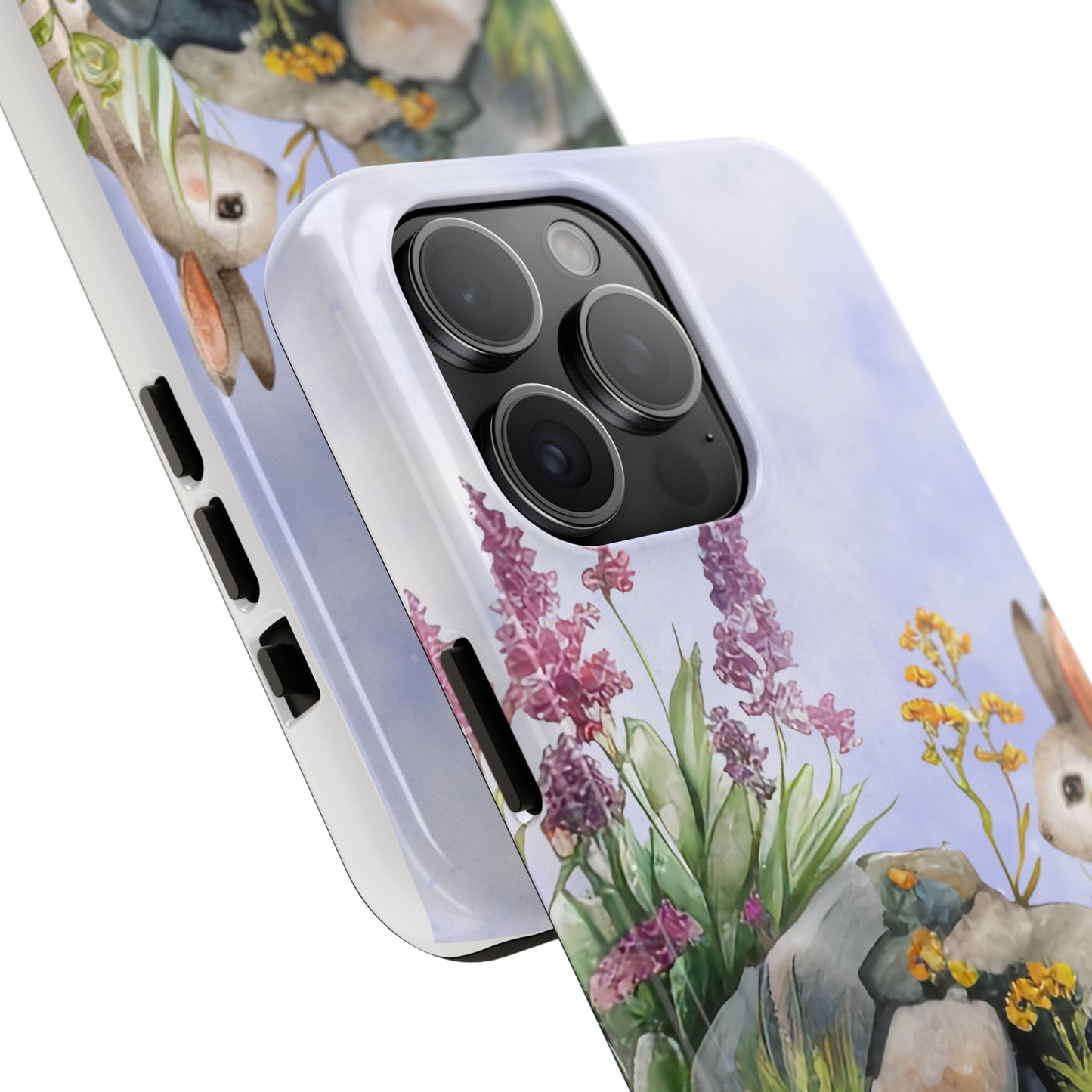 Mr & Mrs Bunny: iPhone Tough Case Design - Wireless Charging - Superior Protection - Original Designs by TheGlassyLass.com