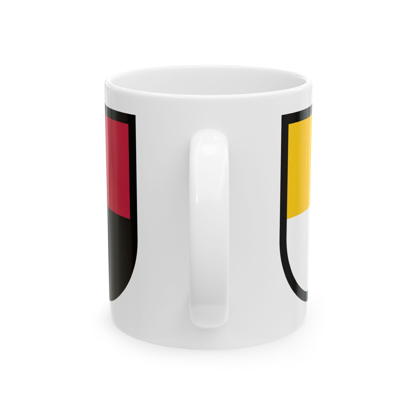 3rd Special Forces Beret Flash Coffee Mug - Double Sided Print, White Ceramic, 11oz by TheGlassyLass.com