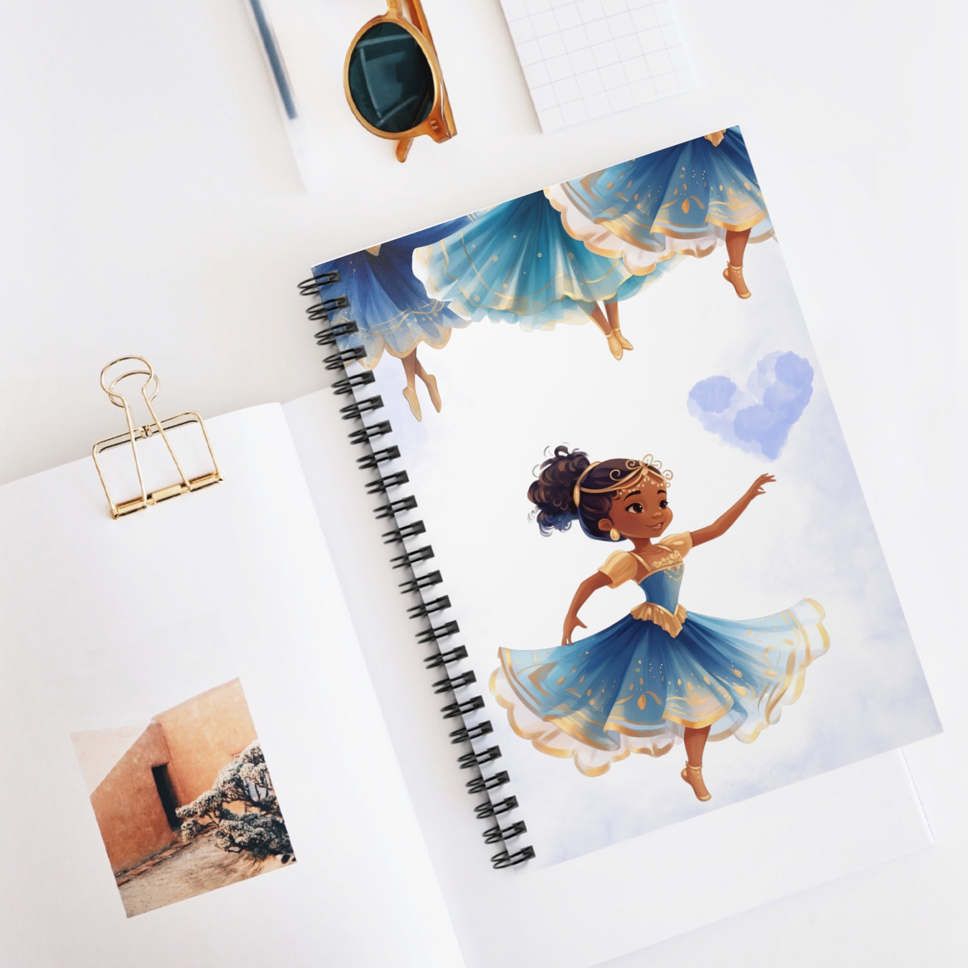 Tiny Dancer: Spiral Notebook - Log Books - Journals - Diaries - and More Custom Printed by TheGlassyLass