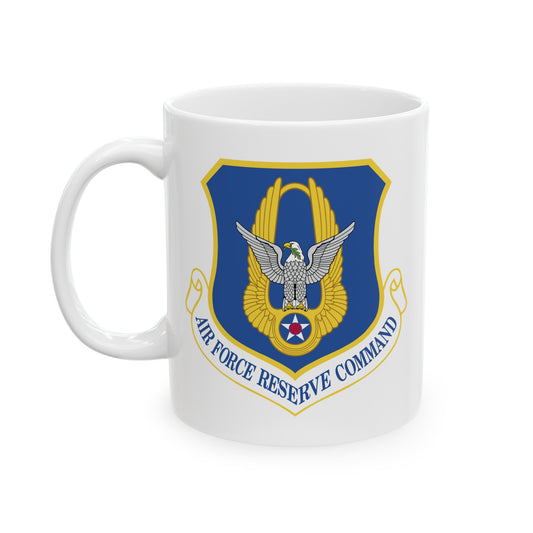 Air Force Reserve Command - Double Sided White Ceramic Coffee Mug 11oz by TheGlassyLass.com