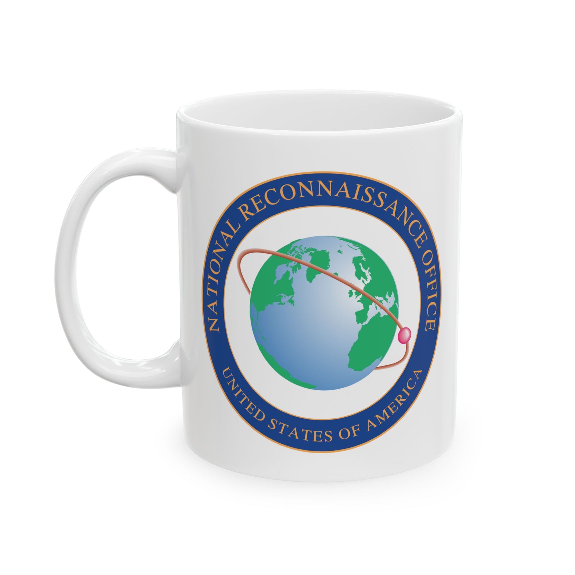 United States National Reconnaissance Office Coffee Mug - Double Sided White Ceramic 11oz by TheGlassyLass.com