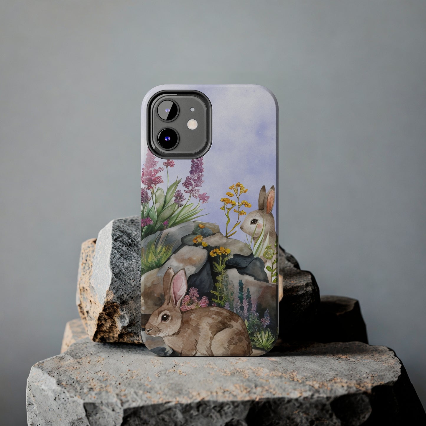 Mr & Mrs Bunny: iPhone Tough Case Design - Wireless Charging - Superior Protection - Original Designs by TheGlassyLass.com