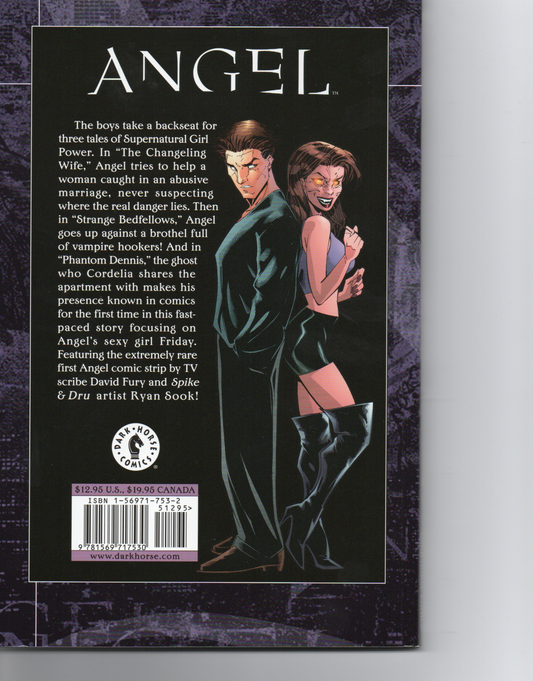 Angel Strange Bedfellows Trade Paperback by Dark Horse Comics at TheGlassyLass.com