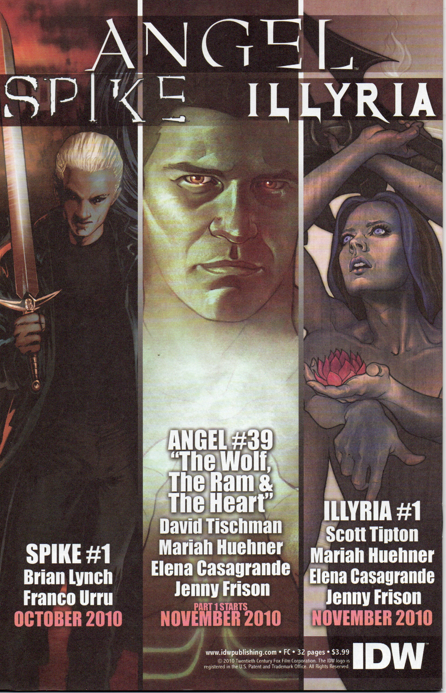 Angel vs. Frankenstein II Comic Book by IDW Comics at TheGlassyLass.com
