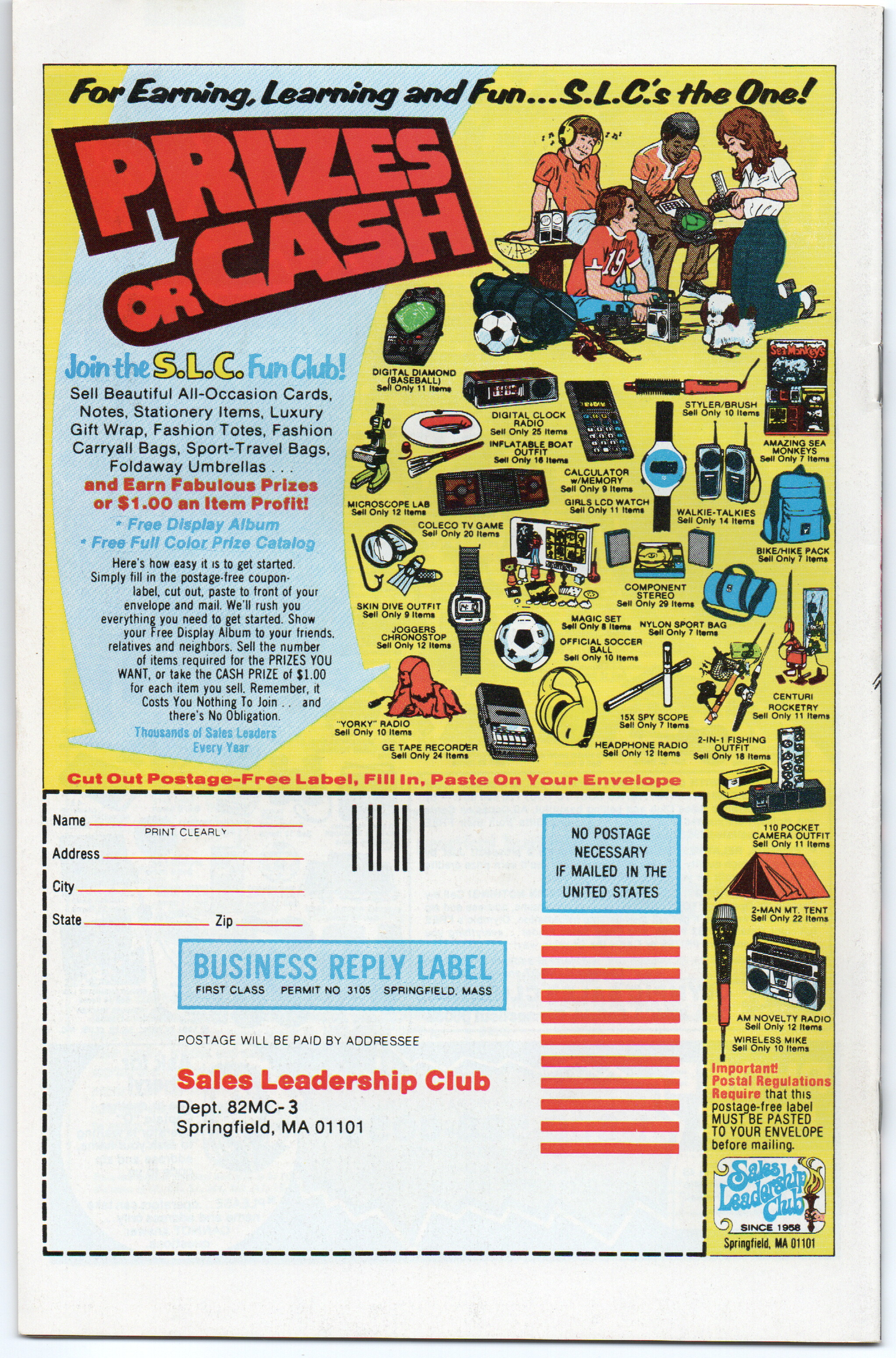 Contest of Champions #1 Comic Book (Ungraded) From TheGlassyLass.com (Back Cover)