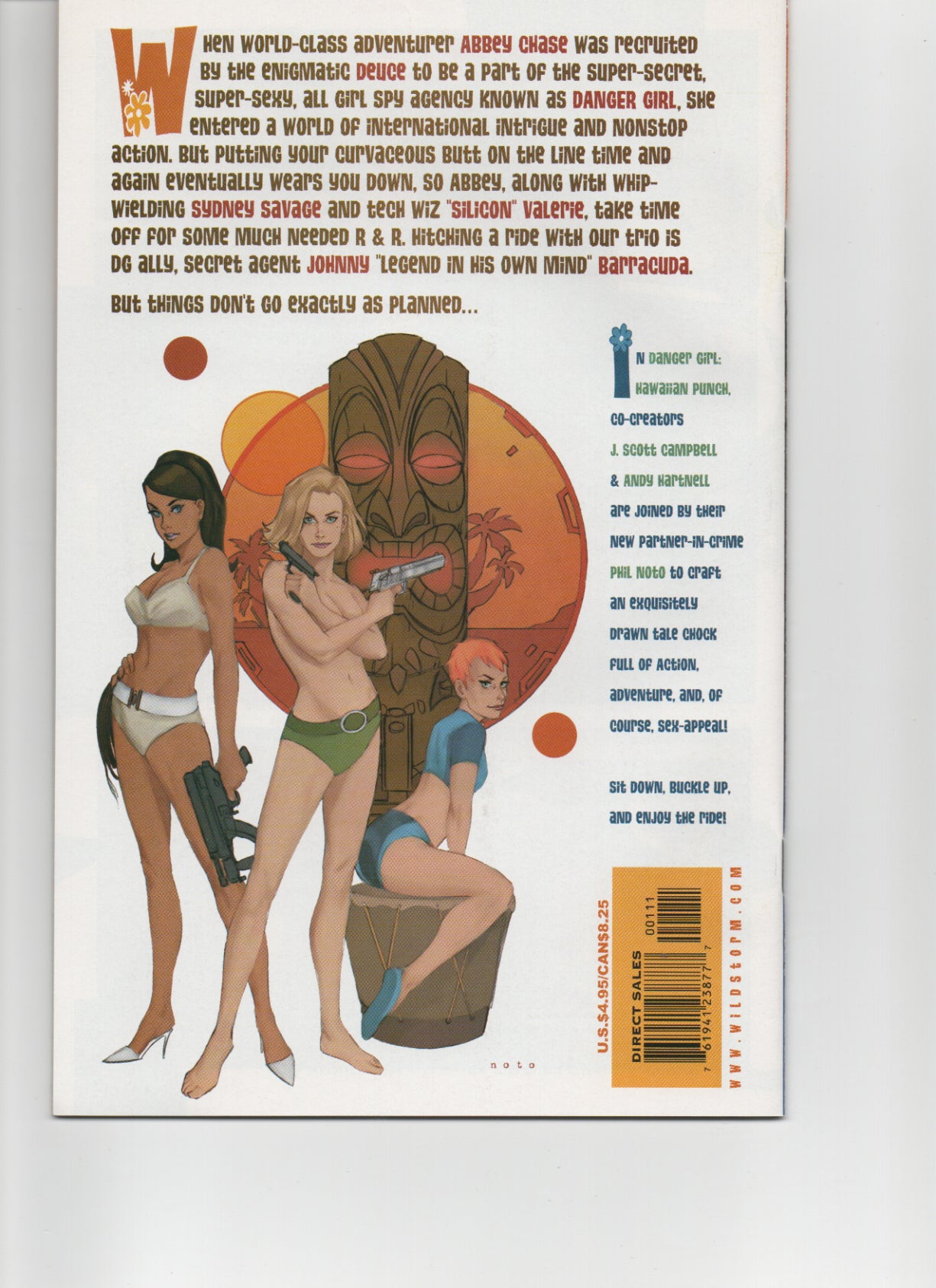 Danger Girl in Hawaiian Punch #1B Comic Book - Ungraded from TheGlassyLass.com