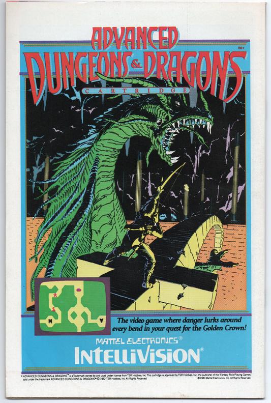 The New Teen Titans Annual #2 (1st Series) Comic Book From TheGlassyLass.com - Back Cover