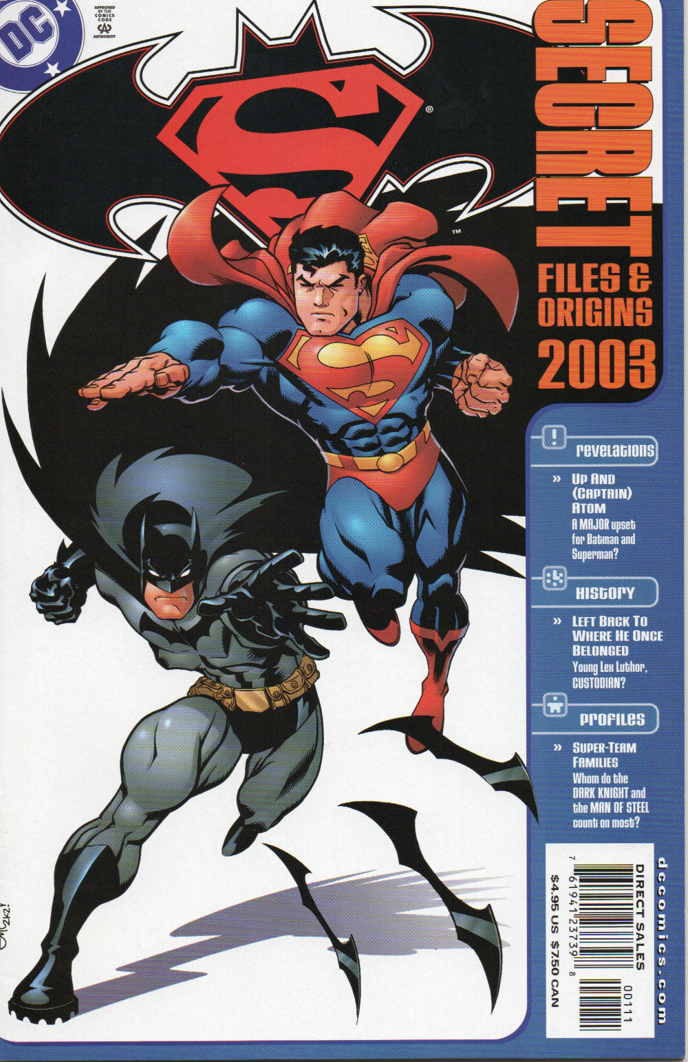 Secret Files & Origins 2003 by DC Comics - Ungraded from TheGlassyLass.com