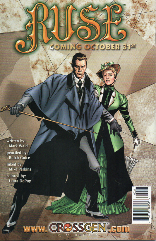 Sojourn #2 Comic Book by CrossGen Comics at TheGlassyLass.com - Back Cover