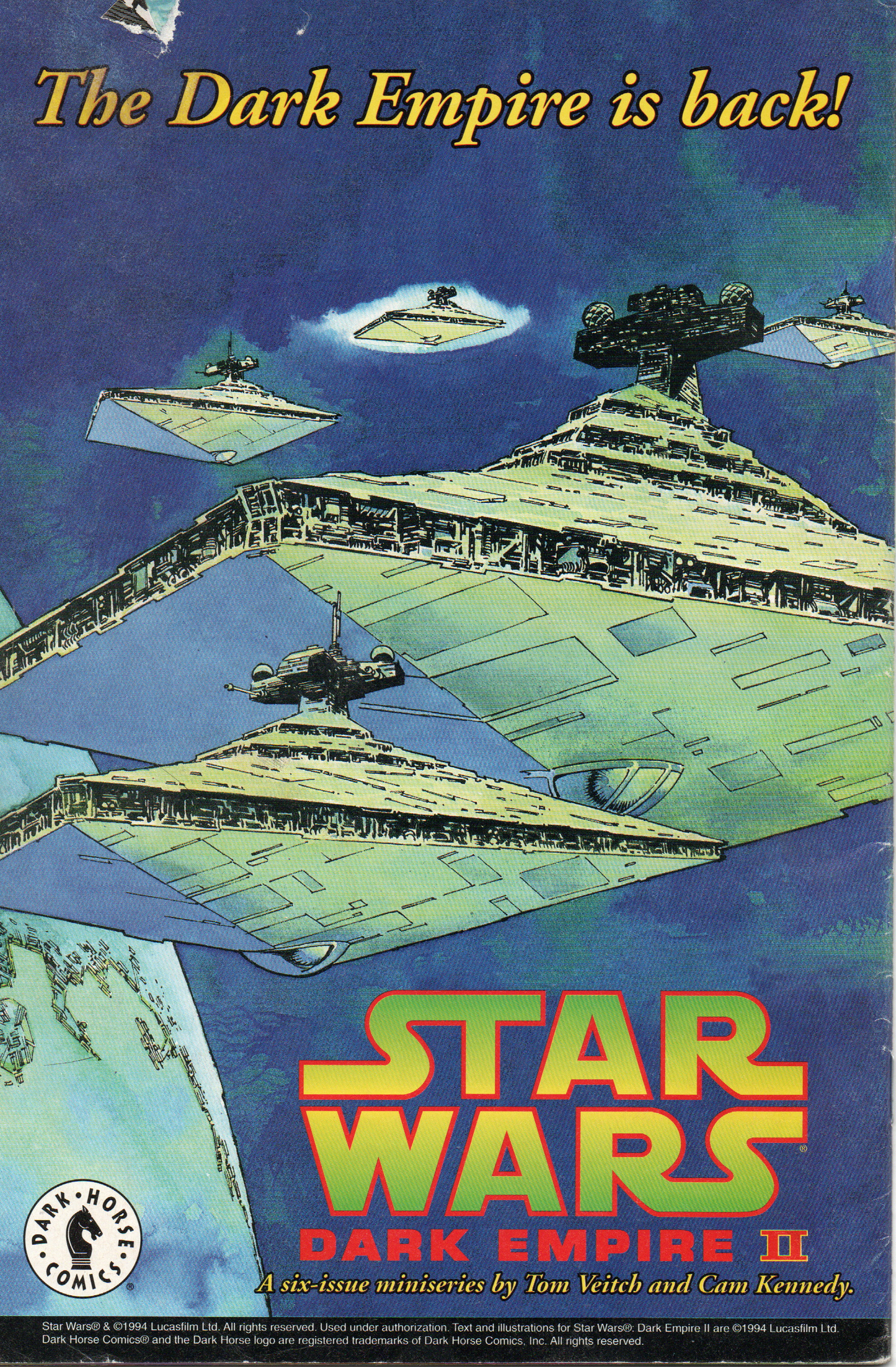 Star Wars "Dark Lords Of The Sith" #4 Comic Book by Dark Horse Comics at TheGlassyLass.com