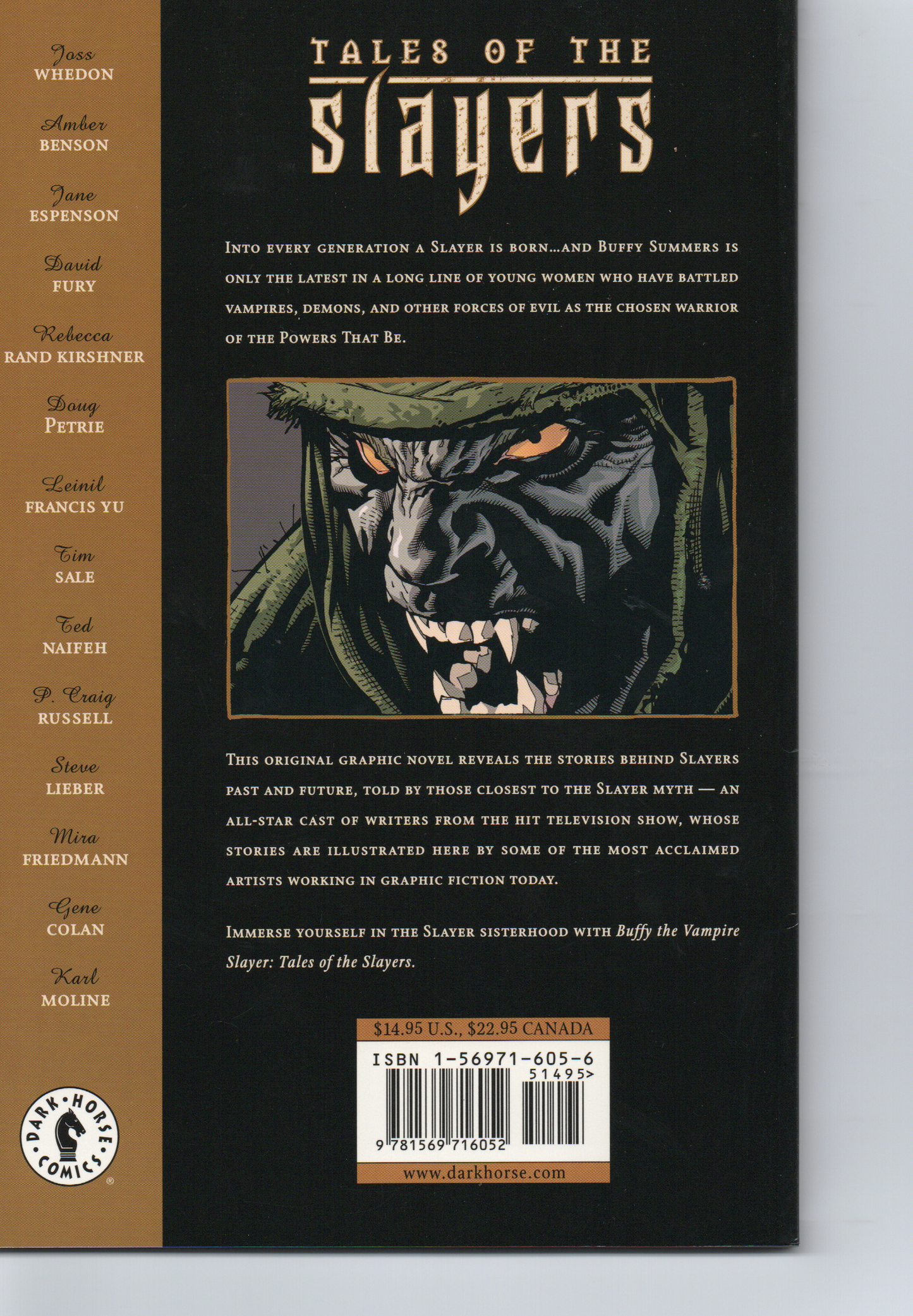 Buffy The Vampire Slayer Tales of the Slayers Trade Paperback by Dark Horse Comics at TheGlassyLass.com