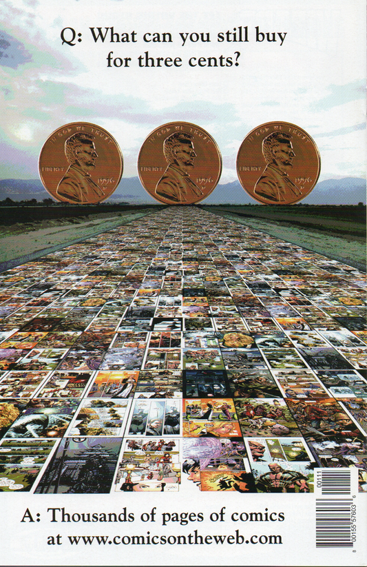 The Crossovers #1 Comic Book From TheGlassyLass.com - Back Cover