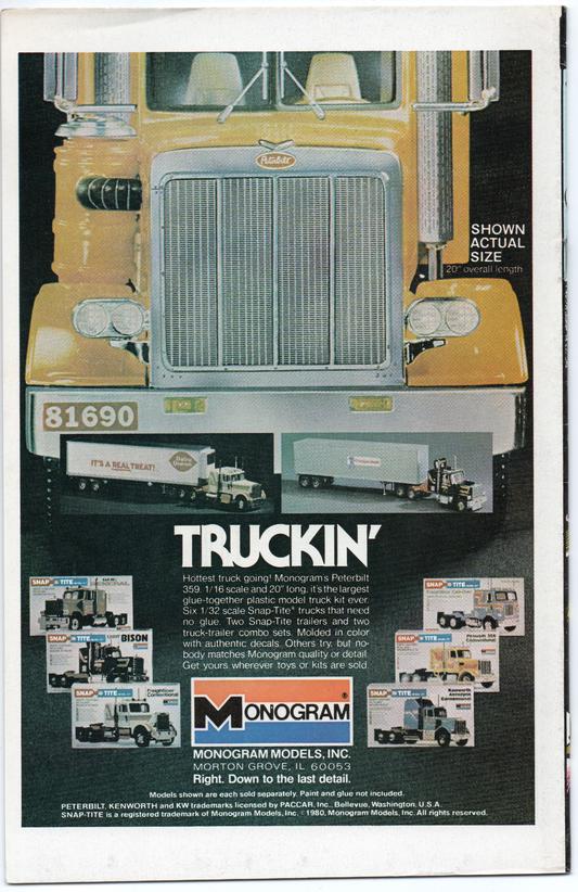 The Uncanny X-Men #144 Comic Book From TheGlassyLass.com - Back Cover