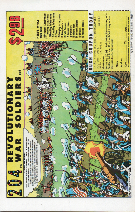 The Uncanny X-Men #145 Comic Book From TheGlassyLass.com - Back Cover