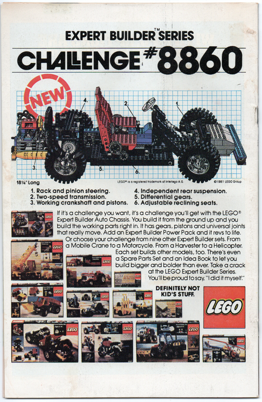 The Uncanny X-Men #151 Comic Book From TheGlassyLass.com - Back Cover