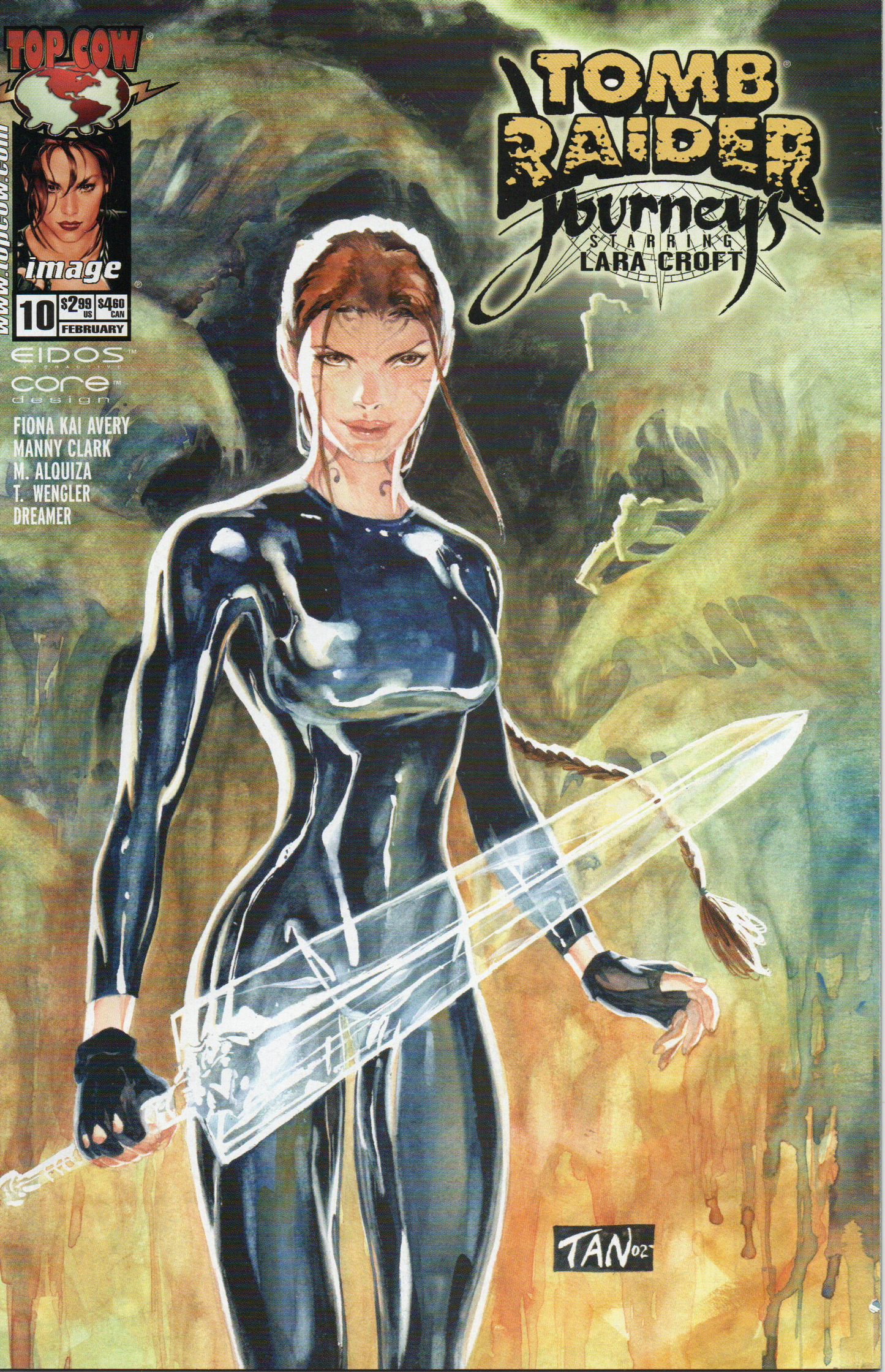 Tomb Raider "Journeys" Starring Lara Croft #10 by Top Cow Comics - Ungraded by TheGlassyLass.com