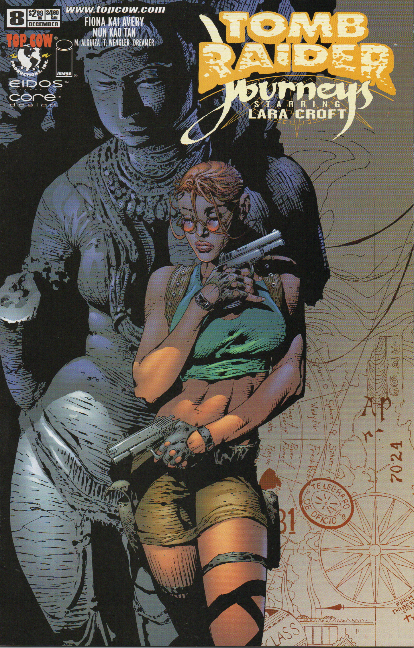 Tomb Raider "Journeys" Starring Lara Croft #8 by Top Cow Comics - Ungraded from TheGlassyLass.com
