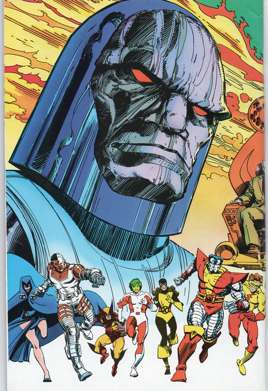 X-Men and The New Teen Titans #1 Comic Book From TheGlassyLass.com - Back Cover