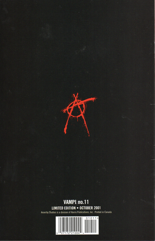 Vampi #11B (Variant Cover) Comic Book by Anarchy Studios at TheGlassyLass.com